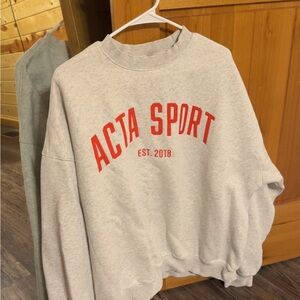 ACTA SPORT Women's Gray Sweatshirt